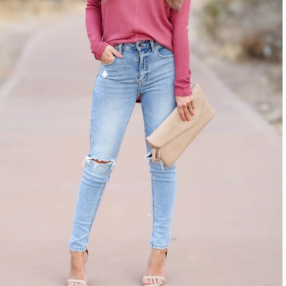 eunina Denim - NWT EUNINA BELLA HIGH RISE SKINNY JEANS